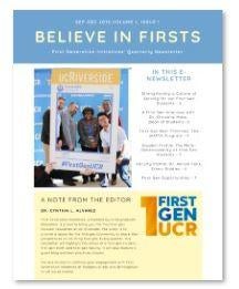 first generation newsletter - issue 1